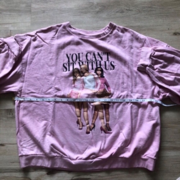 Mean Girls Pink Graphic Sweatshirt - Picture 3 of 7